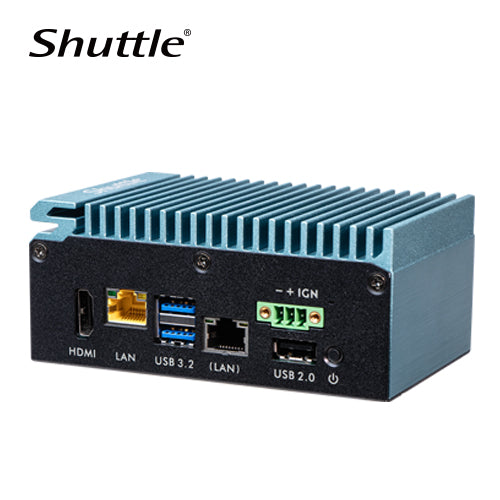 Shuttle SPCEL03 Industrial Computer -Intel Atom x6413E, 1x HDMI, 2x LAN,3x USB, RS232/422/485, DIO, DDR4 (Max 32GB) Dual Channel DDR4-3200MHz - 32GB M Shuttle SPCEL03 Industrial Computer -Intel Atom x6413E, 1x HDMI, 2x LAN,3x USB, RS232/422/485, DIO, DDR4 (Max 32GB) Dual Channel DDR4-3200MHz - 32GB M